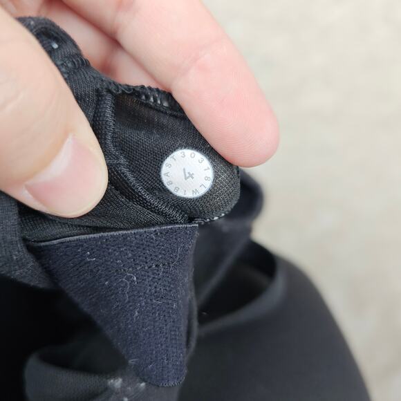 Lululemon Rally Your Heart Tank 4 Black Bra Strappy Workout Athletic Gym Minimal - Picture 5 of 5